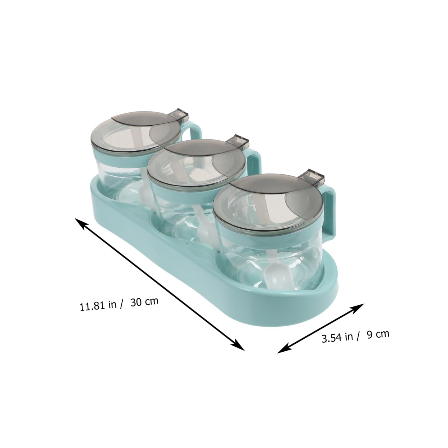 Cabilock 1pezzi Scatola per Spezie Multiuso per Casa Contenitore per Spezie e Condimenti da Cucina Realizzata Materiali Sicuri Durevoli e Pratici Facile da Pulire