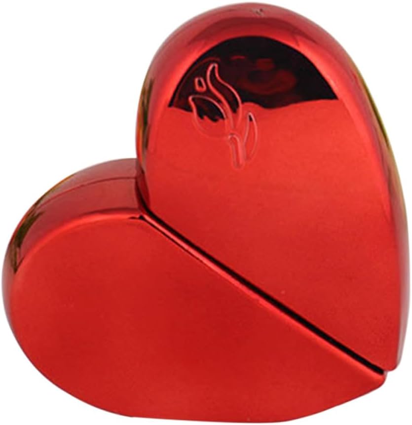 FRCOLOR Perfume Refillable Perfume Bottle Liquid Spray Bottle Travel Atomizer Bottle Heart Shape Perfume Bottle Lotion Liquid Bottle Empty Spray Bottle Housing Travel Metal Sleeve