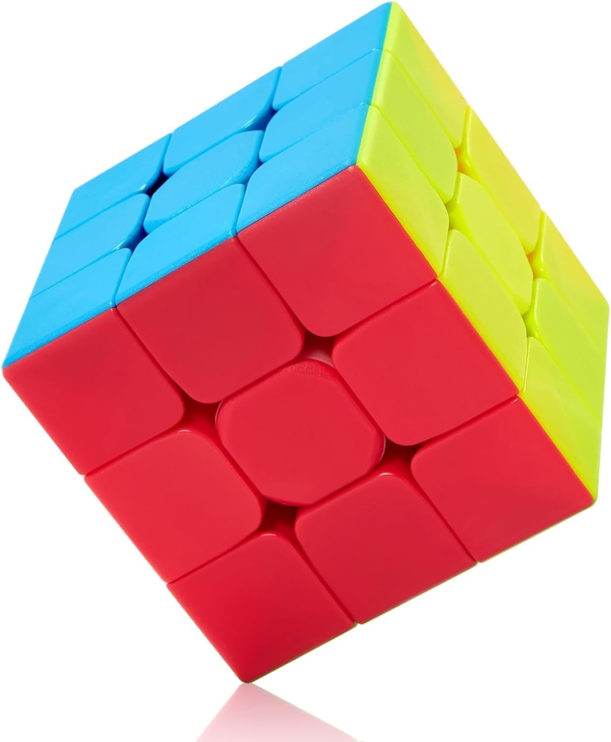 Mumoobear 3x3x3 Speed Cube - Fast Smooth Stickerless Magic Puzzle Toy