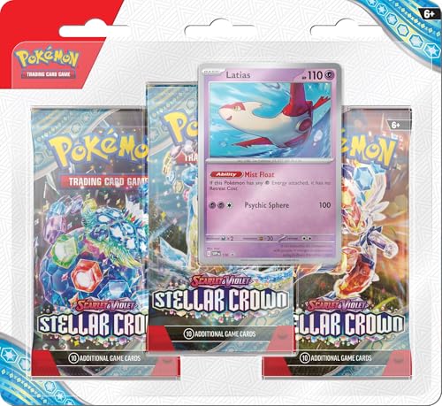 Pokemon Scarlet and Violet Stellar Crown extension booster pack jeu JCC