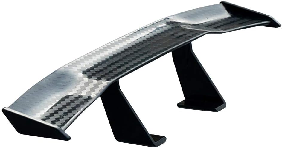 Universal Car Mini Spoiler Wing Small Model Carbon Fiber Auto Car Tail Decoration Spoiler Wing