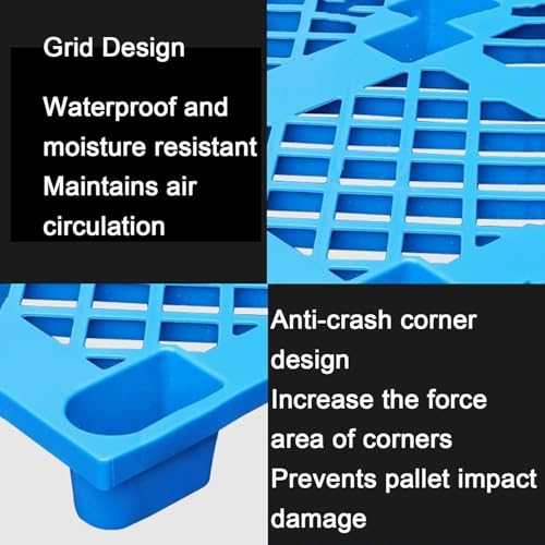 Palettes en plastique polyéthylène pour l'aménagement du balcon et extérieur