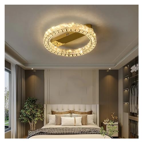 Lustre moderne en cristal pour salle à manger plafonnier LED LWX