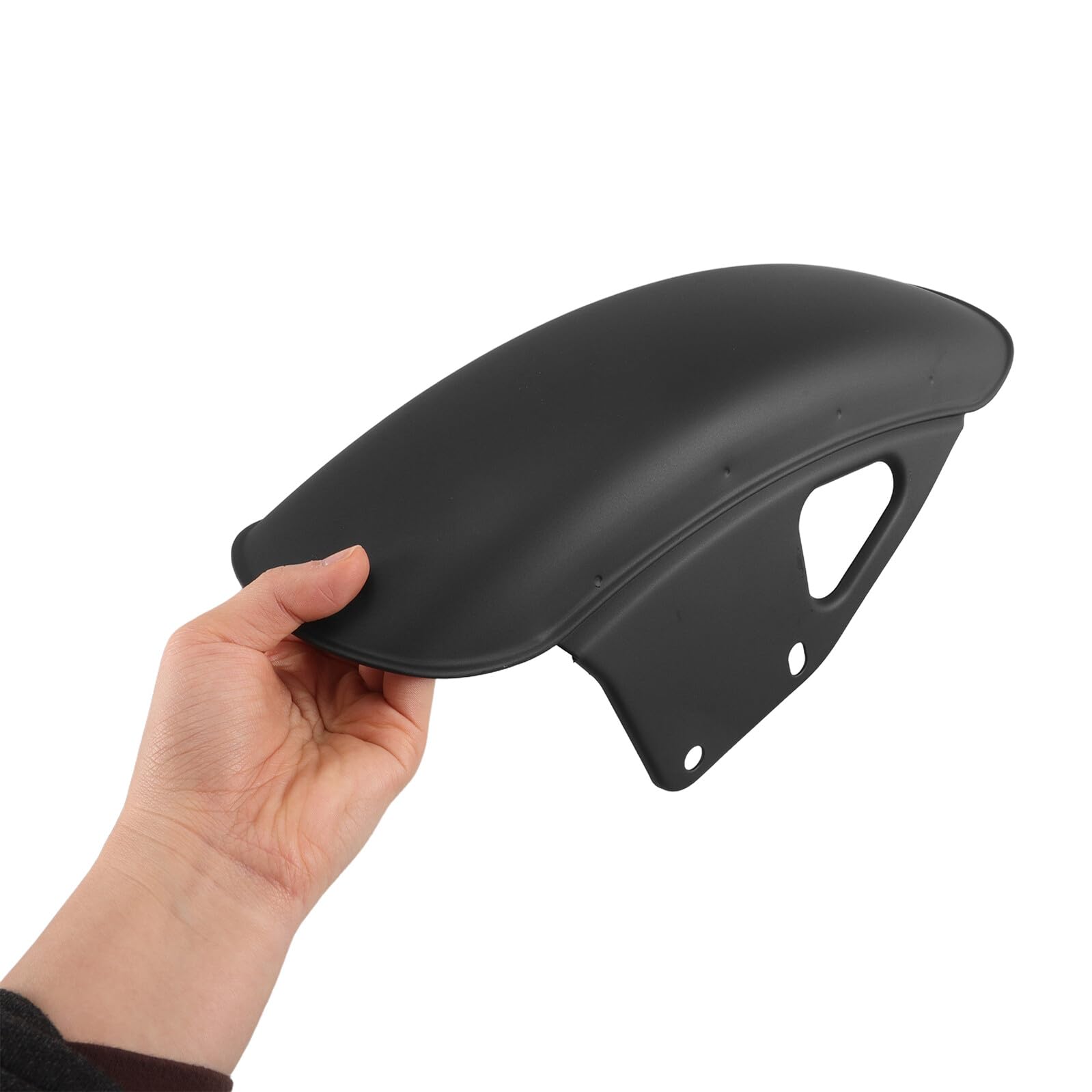 INOOMP Parafango Anteriore e Posteriore Moto Gn125 Set Paraspruzzi Nero Protezione Anti-fango Resistente Accessori Moto da Uomo per Uso Urbano e Fuoristrada
