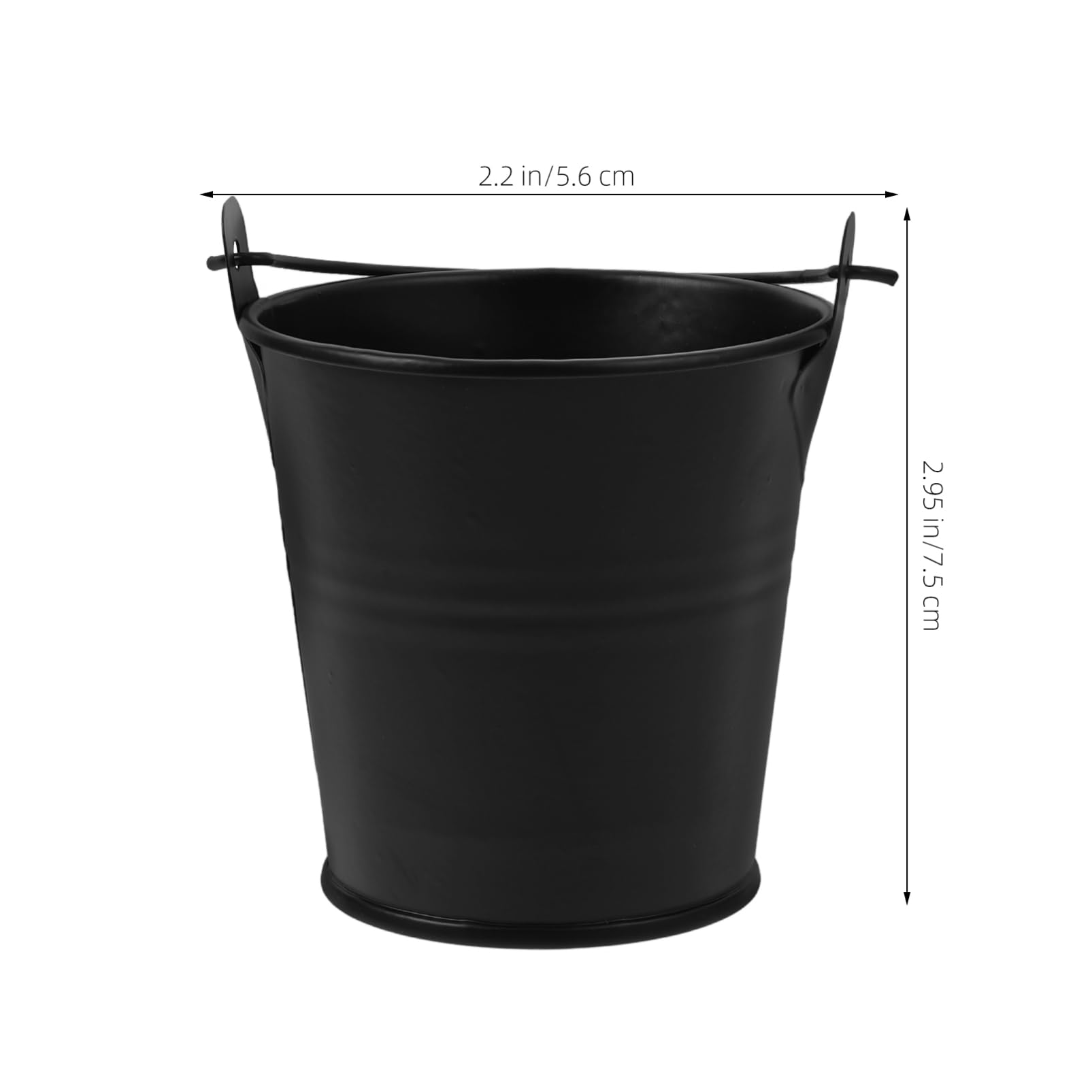 BESPORTBLE 5sets Metal BBQ Drip Grease Bucket Oil Bucket for Smoker Essential Grilling Tool 2pcs*5