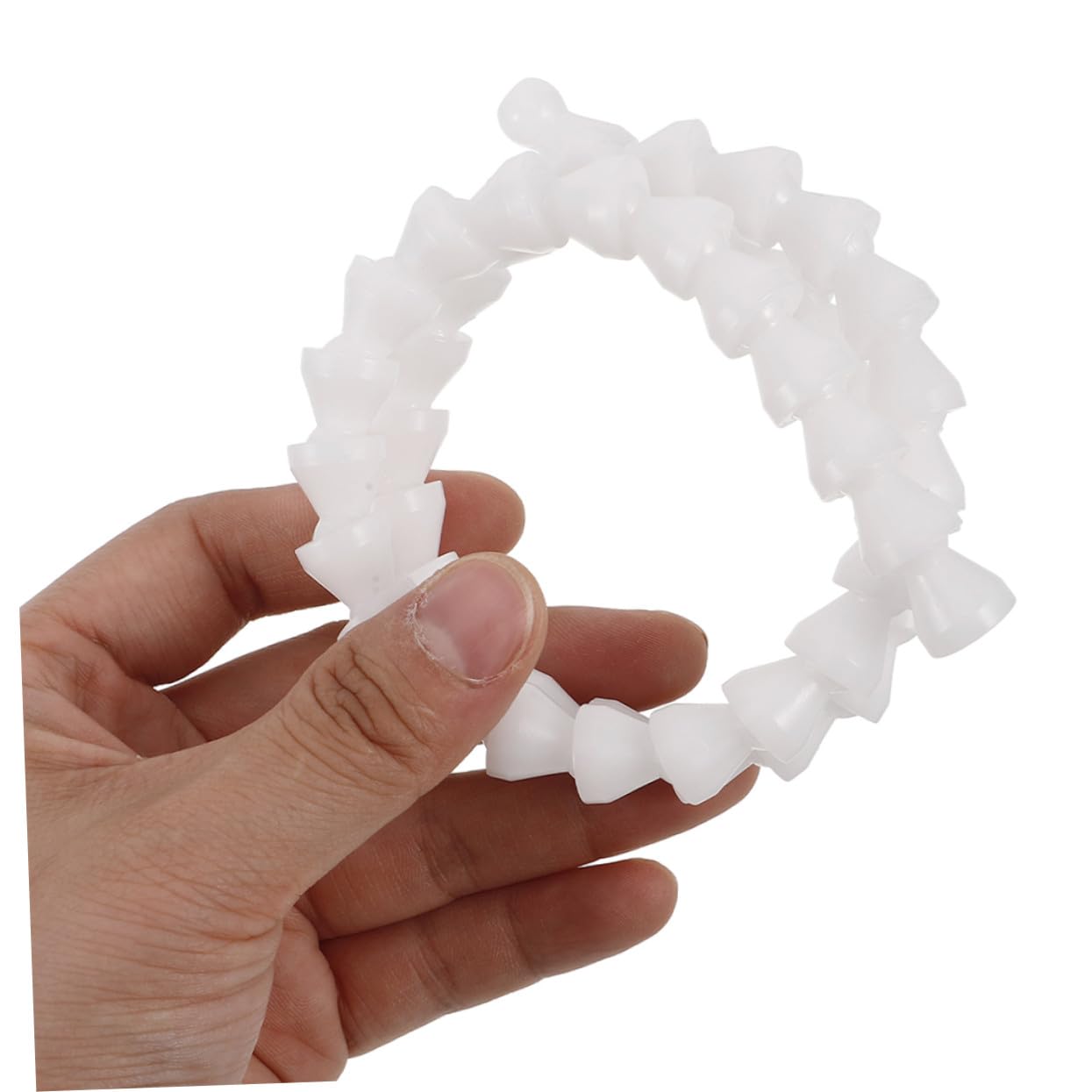 Angoily 2 Stück Teiliges Doll Armature Kunststoff Gelenkskelett mit Geräuschlosem Flexiblem Kugelgelenk für Bewegliche Bär Puppe Plüschtiere und DIY Modellfiguren Vielseitig für Dekor und