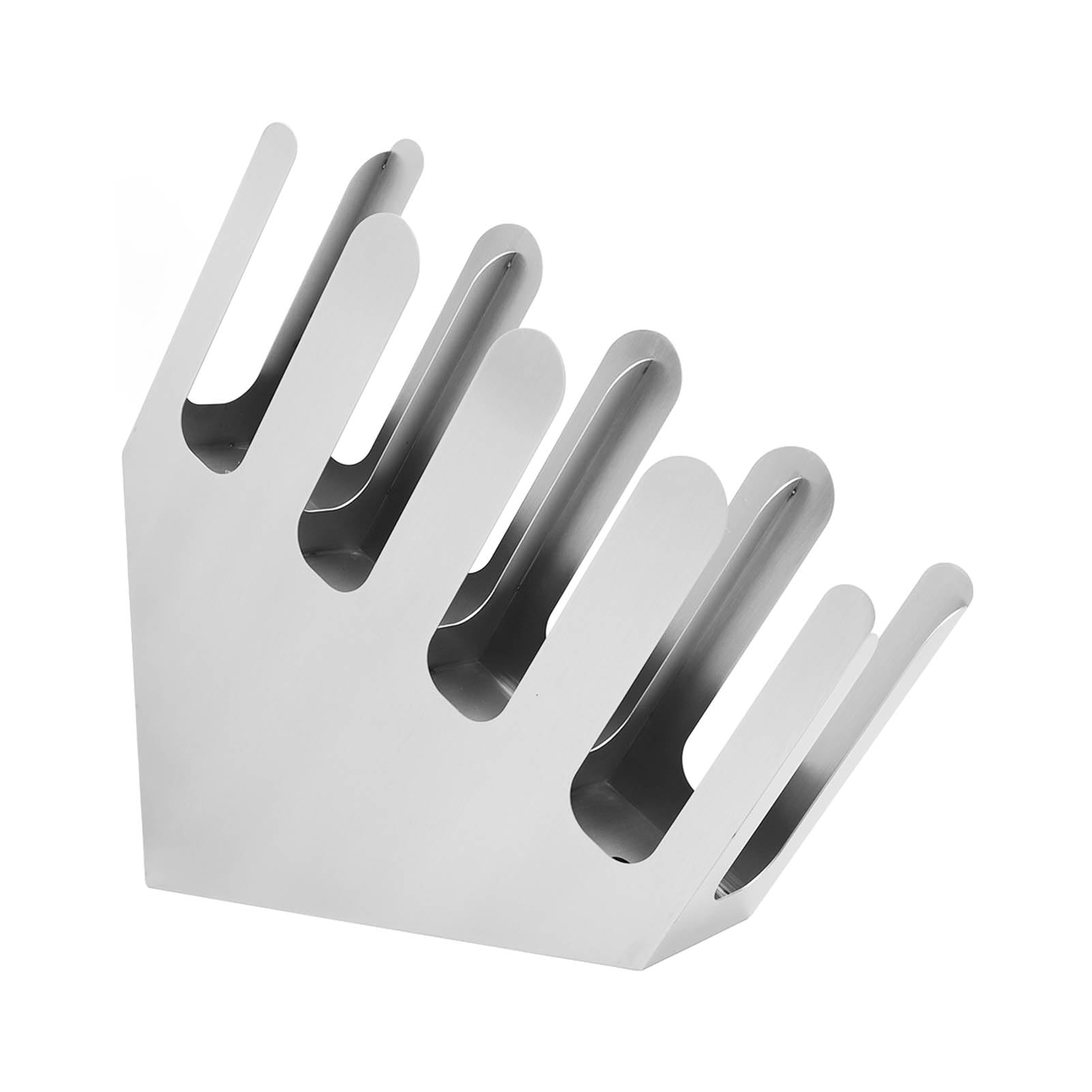 Portabicchieri in acciaio inox a 4 scomparti, portabicchieri di carta per carichi pesanti, portaoggetti per caffè, tè, bevande, tazze, per la di casa, bar, ristorante