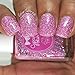 Wish - baby pink glitter holographic nail polish by Cupcake Polish