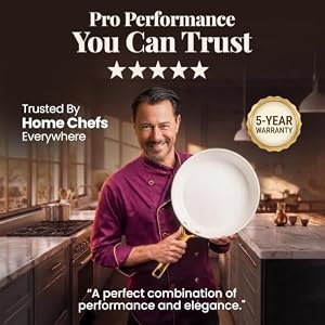 GOTHAM STEEL HAMMERED 20 Pc Titanium Ceramic Cookware Set, Diamond Infused — photo 5 of 6