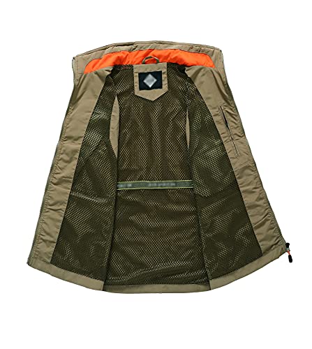 Image of Hbufnha Mens Lightweight Vest Work Travel Safari Sport Jacket Padded Puffer Vest