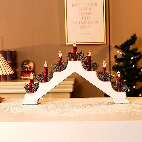 Décoration de Noël : support de lampe USB pour table festive