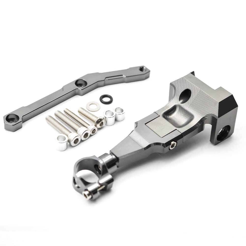 amortisseur de direction de moto Ensemble complet avec kit de support de montage pour MT-09 FZ09 (not tracer) 2013-2020, XSR 900 2015-2020,MT09 SP 2018-2019