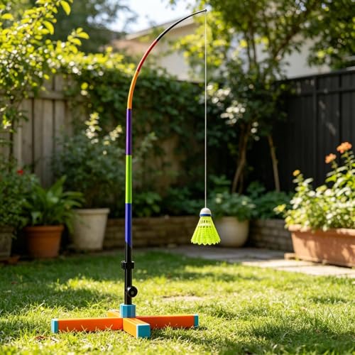 Entraîneur de badminton rebond avec cordon élastique réglable