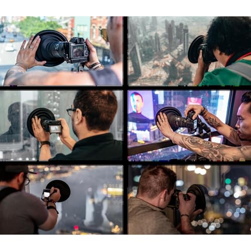 Parasol de silicona flexible compatible con objetivos de cámaras fotográficas 7