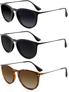 Vintage Polarized Sunglasses for Women Men Round Classic Retro Women Sunglasses UV Protection Lens