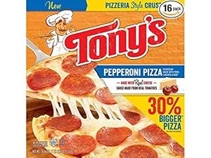 Image of Tonys Pizzeria Style Pizza Pepperoni, 18.56 Ounce -- 16 per case.
