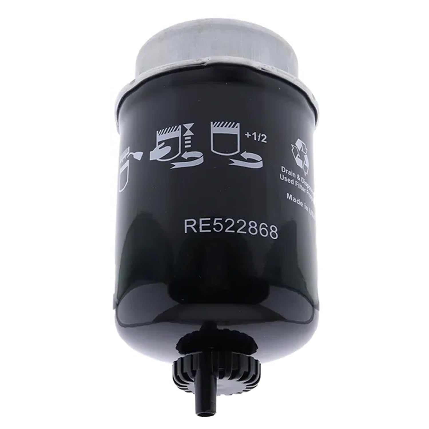 BANGTE Fuel Filter RE522868 26560143 Replaces for John Deere 4045 5425 5625 5725 5083E 5093E 5101E Tractor