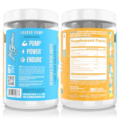 RYSE Up Supplements Non Caffeinated Pre Workout Supplement