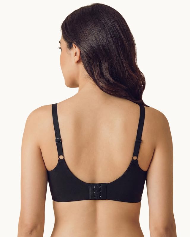 Image of Tweens Cotton Padded Bonded Bra for Women | Full Coverage Wire-Free Bra | Seamless No-Dig Comfort | Breathable Cotton | Elastic-Free Bottom Band & Side Wings | Pack of 1|