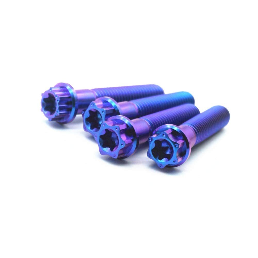 Bullone In Titanio M8 X 35 Mm Per Competizione - Passo 1,25