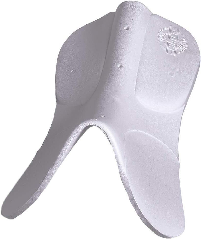 Roma Protek Saddle Pad with Lift Back White