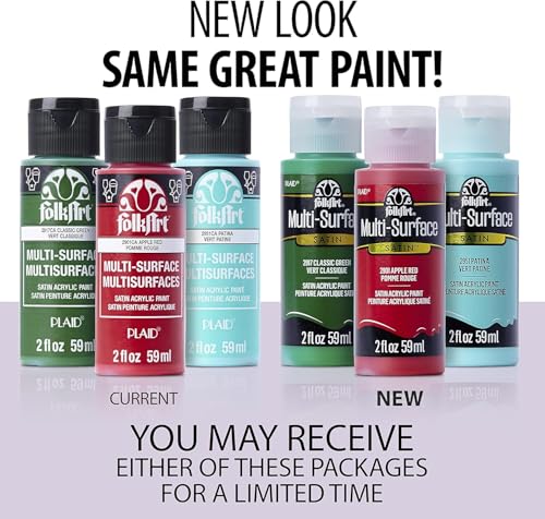 Image of FolkArt Multi-Surface Acrylic Craft Paint, Lagoon, 2 fl oz