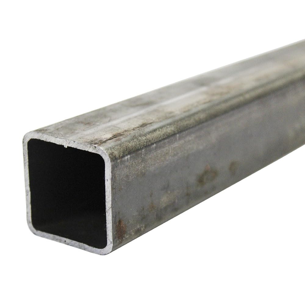 MILD Steel ERW Box Section Square Hollow 20MM to 70MM - 1 Metre (100cm) Lengths (40mm x 40mm x 3mm Box)