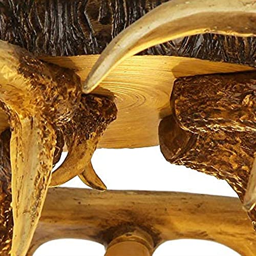 ERNP Plafoniera da incasso a 5 luci con corna