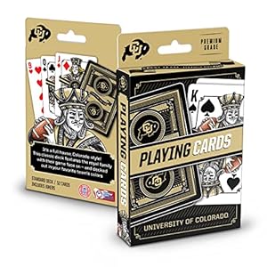 YouTheFan NCAA Colorado Buffaloes Classic Series Playing Cards
