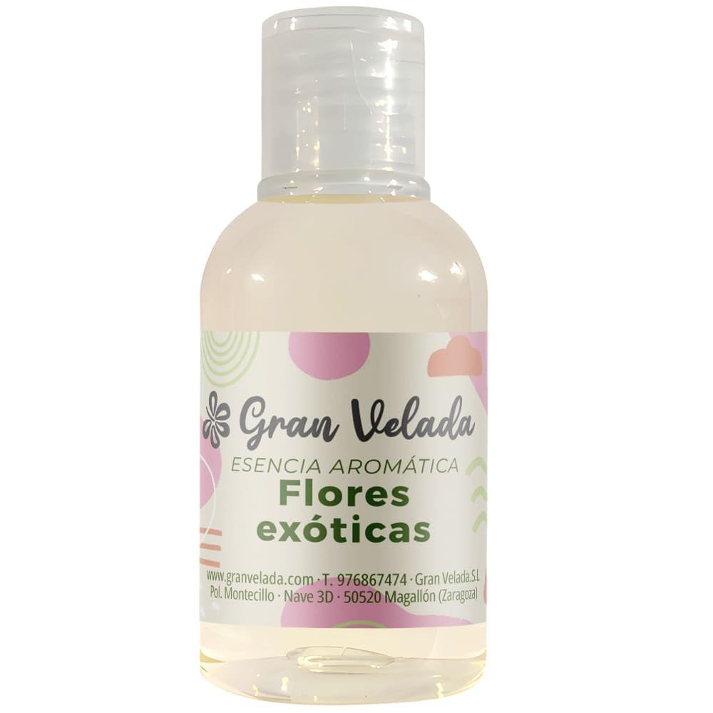 Gran Velada - Duftöl Aromatisches Exotische Blumen 1000 ml | Duftöl für Seifen, Kerzen & Kosmetik, Parfümöl für Diffuser, Rohstoff für DIY Naturkosmetik, Hochkonzentriertes Aroma