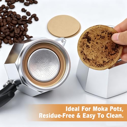 Image of Artilife 500W Mini Electric Hot Plate - Moka Pot Special, 110V Compact RV Camping Stove, 4 inch Cast Iron Burner for Coffee, Low Wattage Portable (Red)