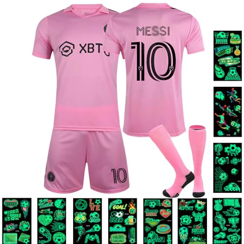 Tkcumwcz Camiseta De Fútbol, Traje De Fútbol De Niño, Camiseta Deportiva De Fútbol Para Hombres No.10, Rosa Soccer Jersey Con Camiseta, Panta Tkcumwcz Camiseta De Fútbol, Traje De Fútbol De Niño, Camiseta Deportiva De Fútbol Para Hombres No.10, Rosa Soccer Jersey Con Camiseta, Panta
