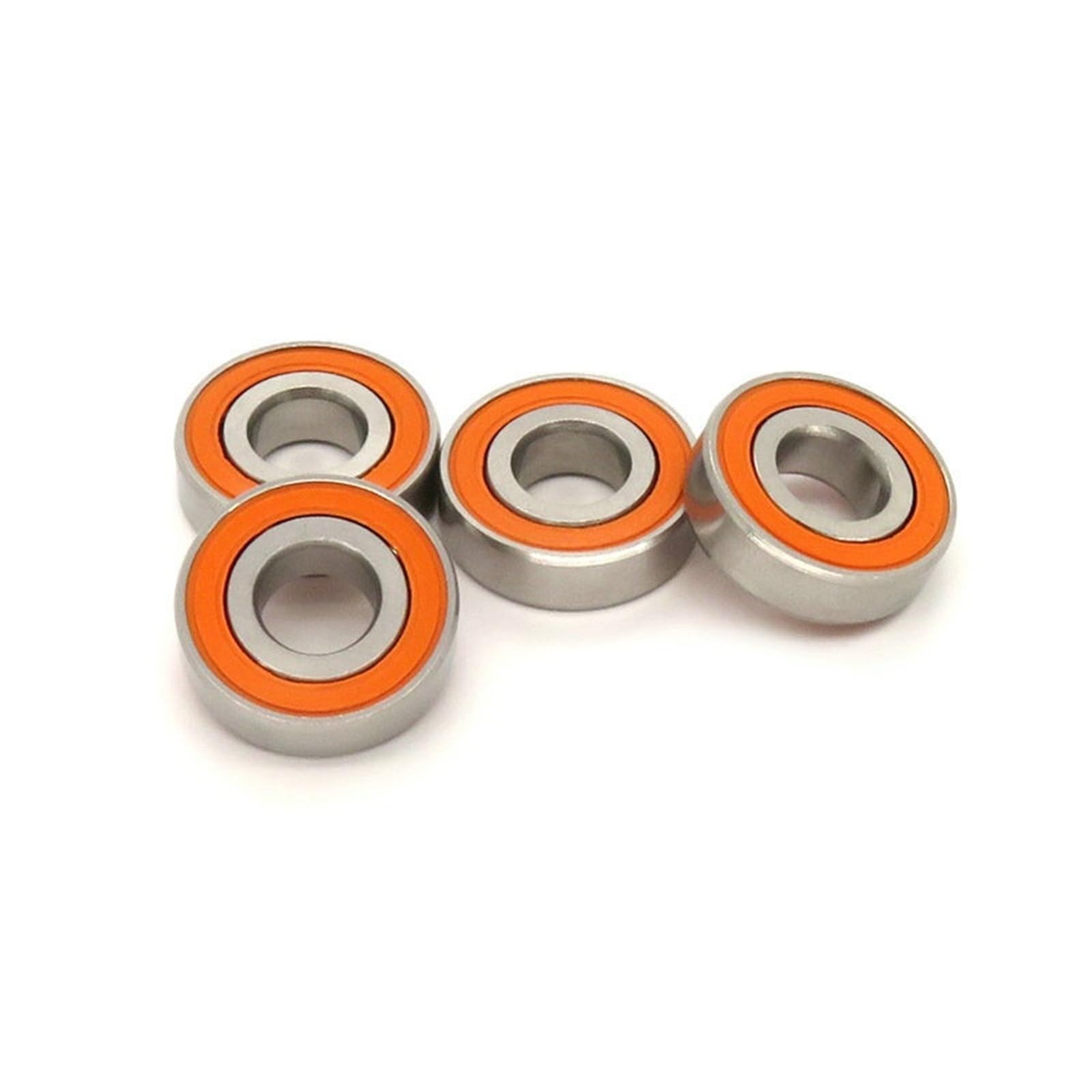 Rodamiento cerámico híbrido S697 2RS 7x17x5 697 S697C RS 2OS Bola de acero inoxidable(S698C-2OS 8x19x6mm)