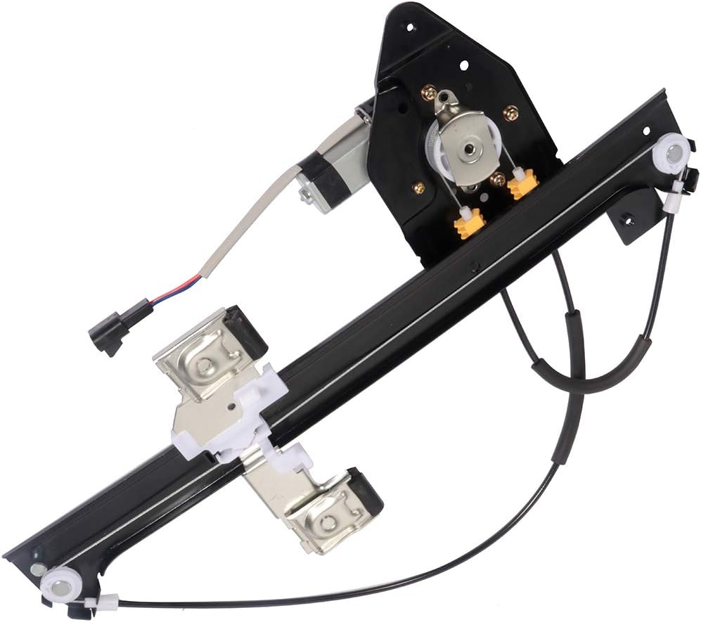 741-892 10356992 Rear Left Driver Side Power Window Regulator with Motor Compatible 2004-2007 For Buick Rainier 2002-2009 For Chevy Trailblazer 2002-2009 For GMC Envoy R 2004-2008 For Isuzu Ascender