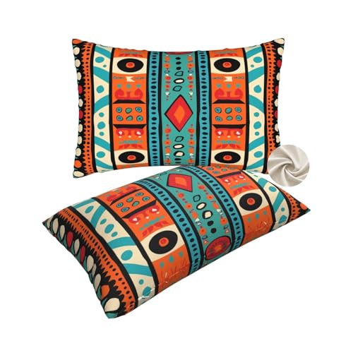 Housse de coussin douce 50x80 cm protège-oreiller de canapé