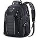 Price comparison product image Laptop Backpack, Extra Large 17 Inch Business Travel Rucksack with USB Charging Port Earphone Hole, Durable Water Resistant Work Computer Backpack College/High School Bags for Men/Women/Boys, Black