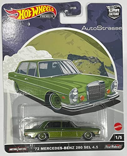 Hot Wheels Car Culture 2022 AutoStrasse Bundle 5 Vehículos miniatura 2