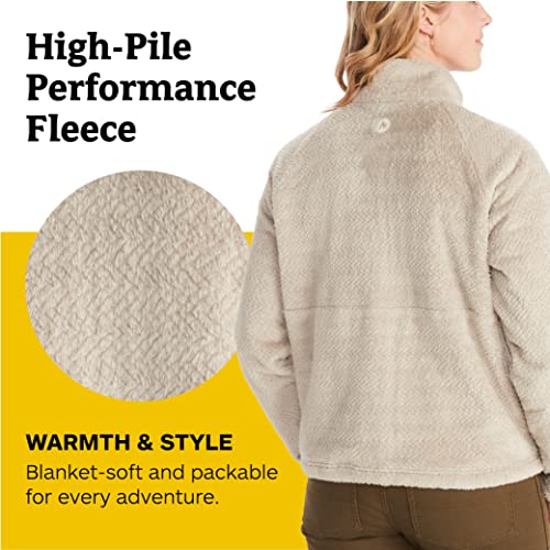 Image of MARMOT Women's Homestead Full-Zip Jacket - Blanket-Soft High-Pile Sherpa Fleece