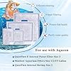 Pryitier 8 Packs Extra Small Filter Cartridges Replacement Compatible with Aqueon, Aquarium Fish Tank Filter Cartridges Replacement for QuietFlow E Internal Power Filter Size 3 #4