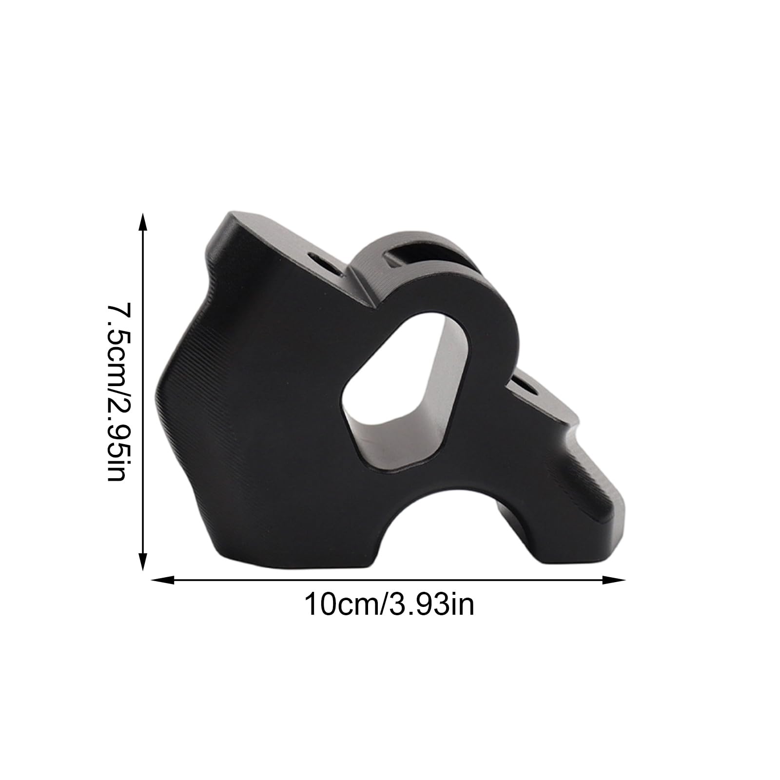 Adventure Road Kierownica Podnośnik Montaż, Bloki Ze Stopu Aluminium, 38 mm Wzrost, 2,7 cm Przesunięcie Kierownicy Zestaw Pionów Motocyklowych