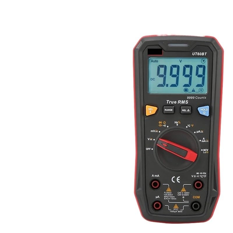 スマートデジタルマルチメーター UT60S UT60BT 1000V AC DC 電圧計 電流計 真の実効値 周波数 静電容量 温度