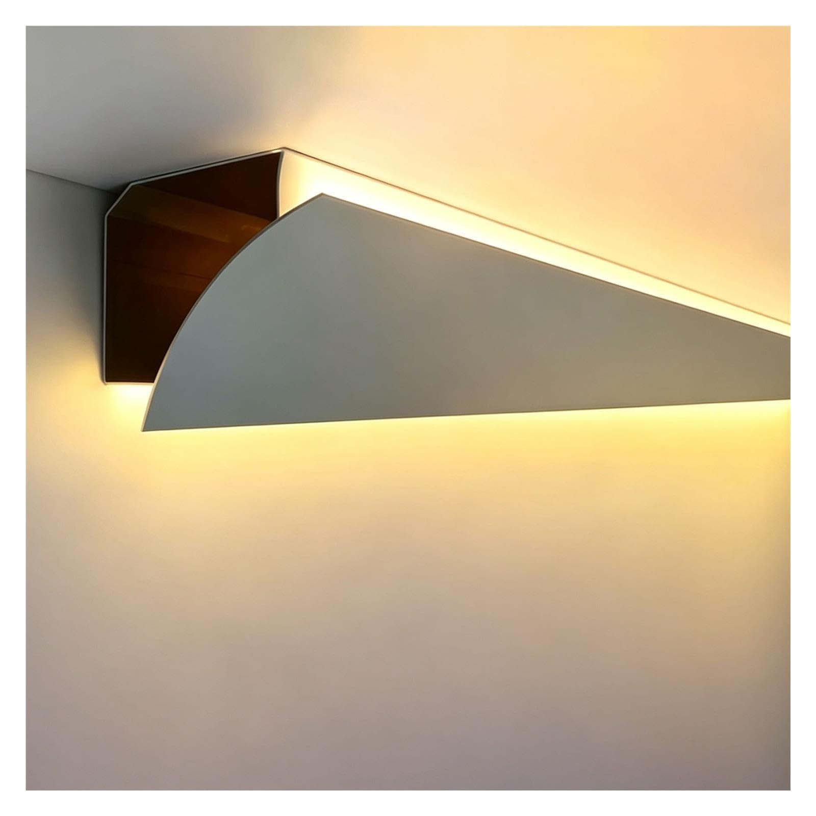 Perfil LED Aluminio Pared Doble Emisión Para Tira LED Indirecta