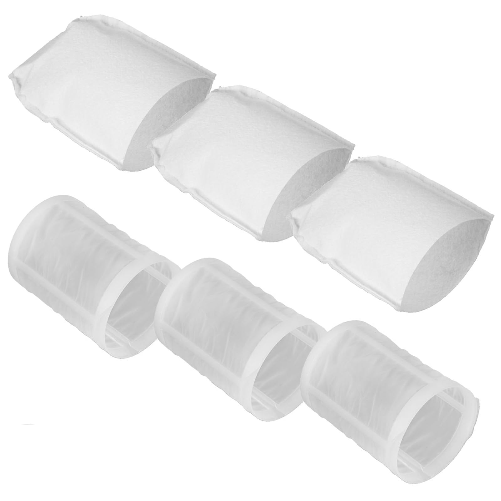 3 sztuki filtrów wstępnych + 3 sztuki filtrów do Makita CL100/CL106/CL180/DCL180 akcesoria do odkurzacza, część filtra wstępnego 451208-3, część filtra 443060-3