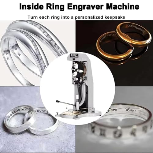 Machine de gravure de bagues intérieures avec double cadran de 1.5mm à 2mm