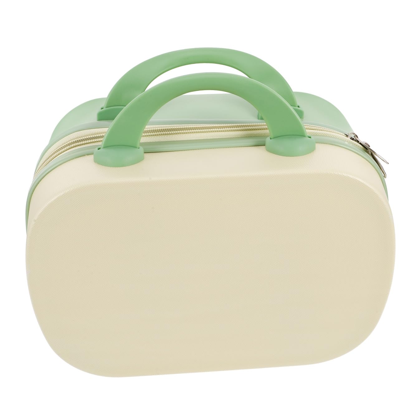 Trousse de maquillage rigide 14 pouces jaune et vert VICASKY - 8