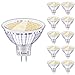 Eofiti Bombilla Gu5.3 LED 12V Blanco Fría 6000K, 6W Bombilla LED MR16 Equivalente a Halogeno 50W Foco GU5.3 Spotlight Luz MR16 540LM Ojo de Buey Ángulo de Haz de 120° No Regulable (Pack de 10)