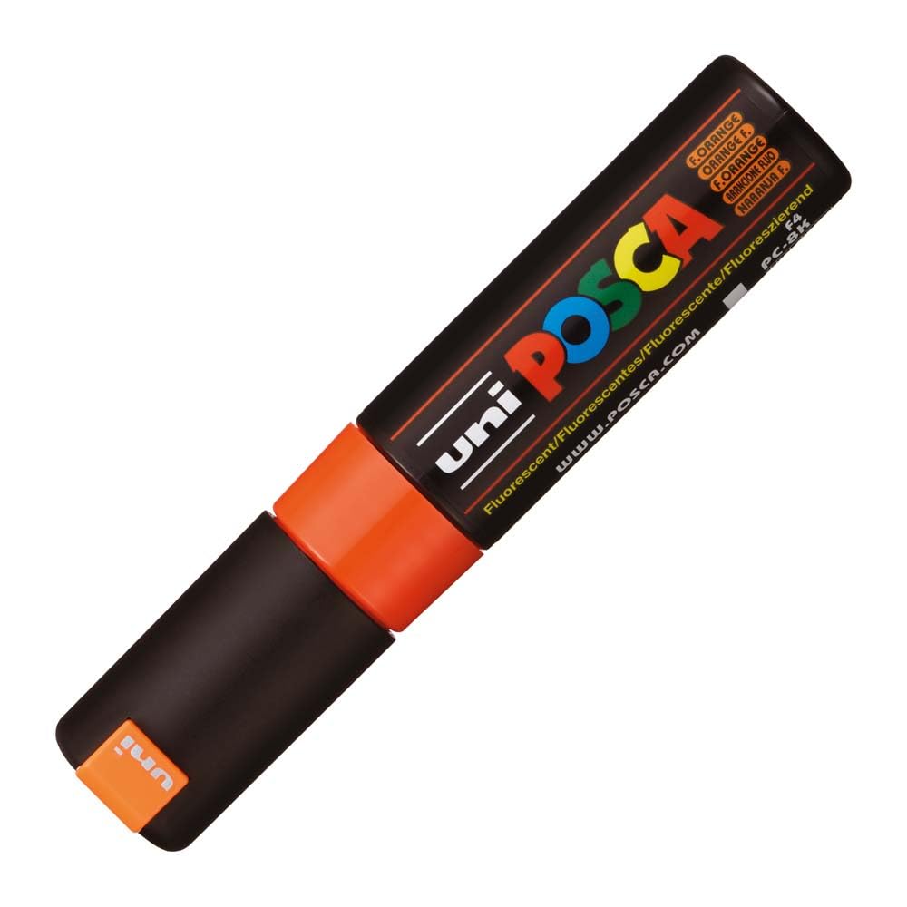 Posca Rotuladores PC-8K Naranja 6 Unidades