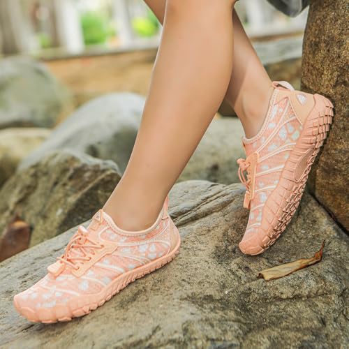 Image of UBFEN Kids Water Shoes for Boys Girls Quick-Dry Swim Aqua Socks | Lightweight, Barefoot-style, Perfect for Water parks, Beach, Pool, Kayak, Creek Hiking, Camping, Toddler, Little Kid, Big Kid
