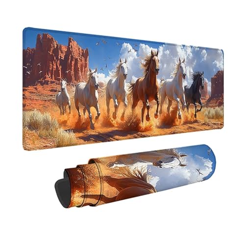Tapis de souris XXL antidérapant pour éviter les glisses du clavier