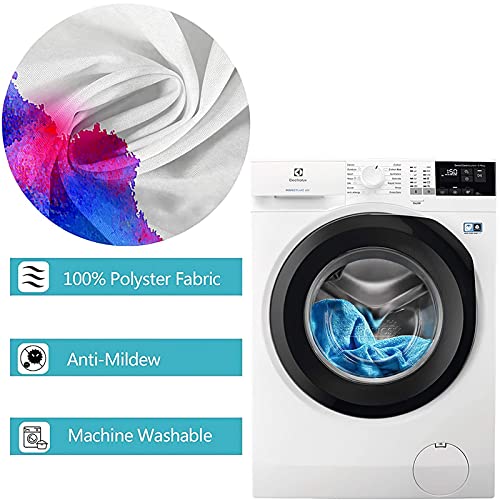 Rideau de douche 150x200 anti moisissure en polyester pour baignoire